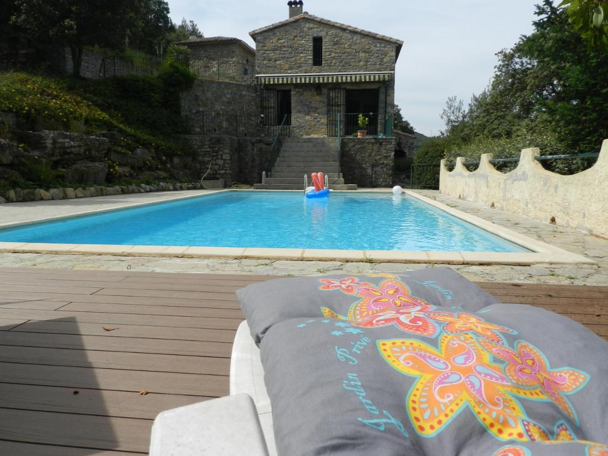 Chambre Cevennes: Piscine, Lamas, Riviere Cros  Luaran gambar